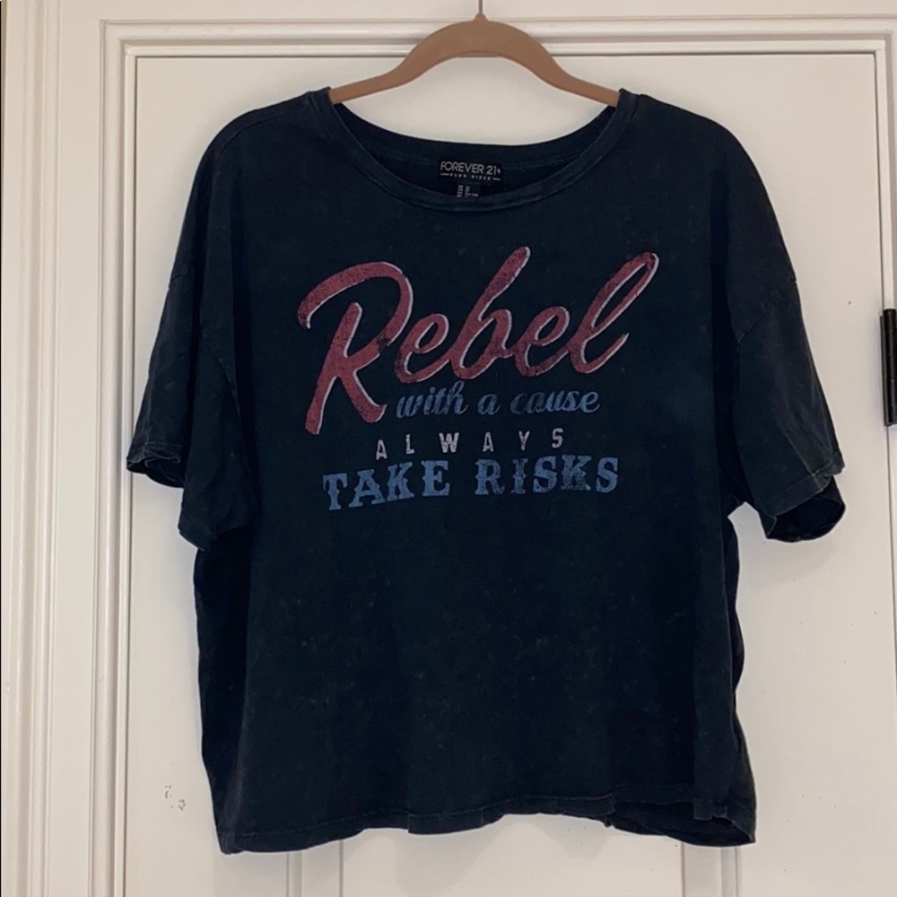 REBEL CROP TEE